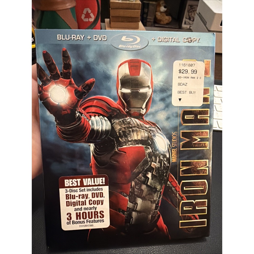 Iron Man 2 (Blu-ray, 2010)!